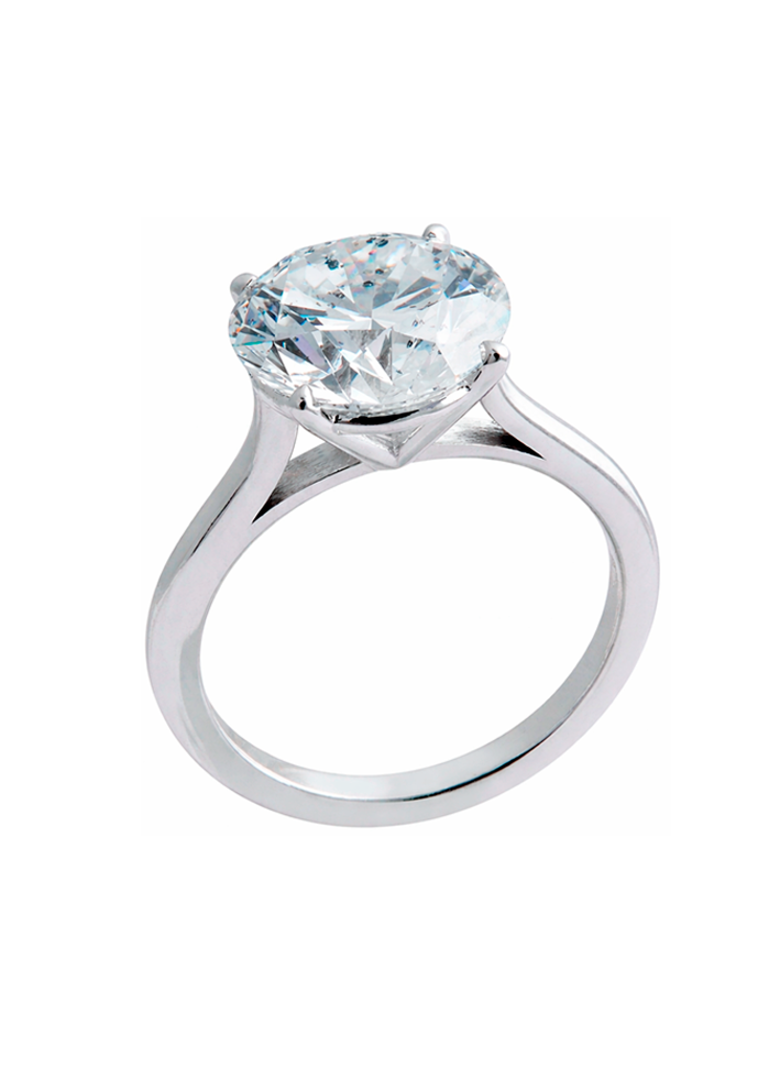 Купить Кольцо AMIN Soliter Белое золото – премиальные кольца ZhannaKanGroup