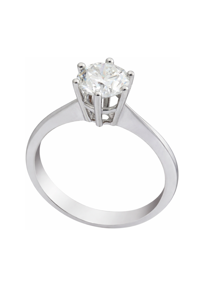 Купить Кольцо AMIN Soliter Белое золото – премиальные кольца ZhannaKanGroup