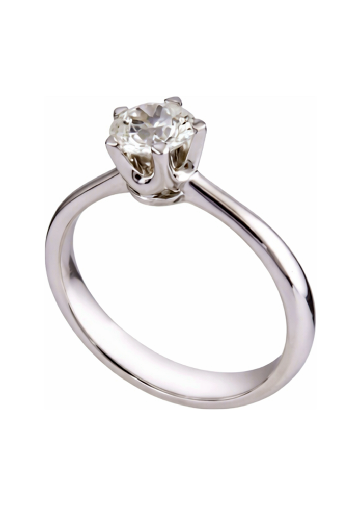 Купить Кольцо AMIN Soliter Белое золото – премиальные кольца ZhannaKanGroup