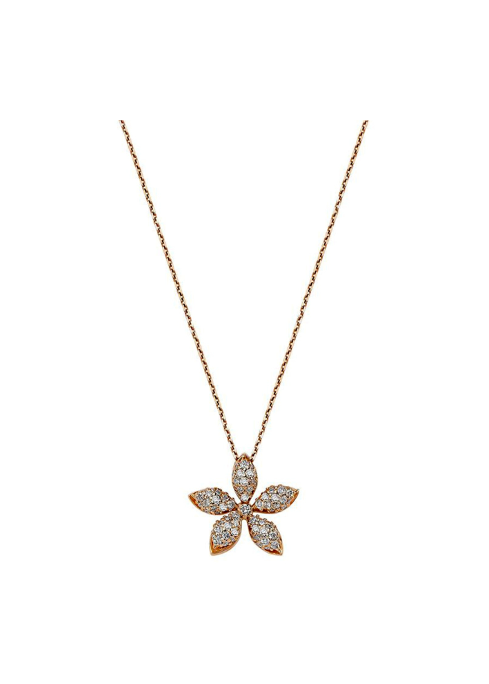 Купить Колье Bee Goddess Apple Seed Розовое золото – премиальные ZhannaKanGroup