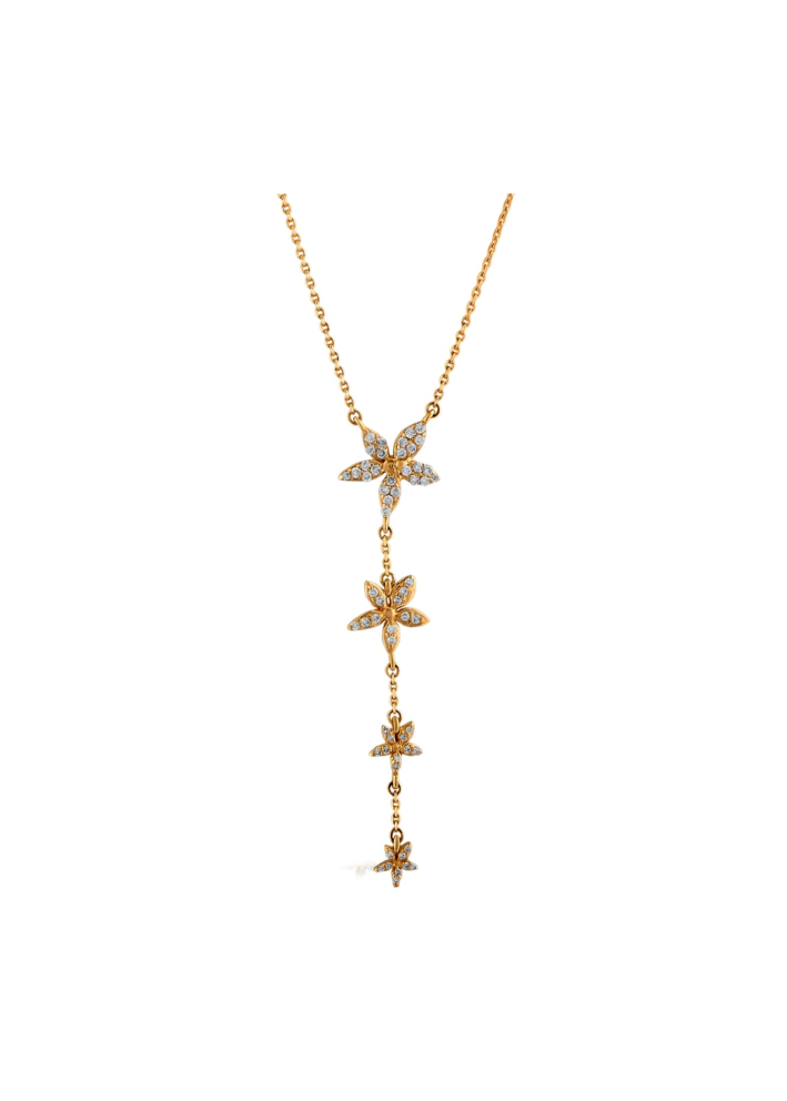 Купить Колье Bee Goddess Apple Seed Розовое золото – премиальные ZhannaKanGroup