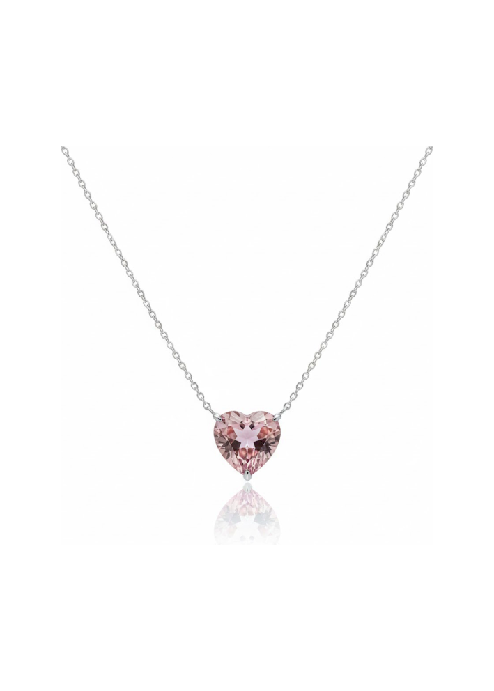 Купить Колье Mir Morganite Белое золото – премиальные ZhannaKanGroup