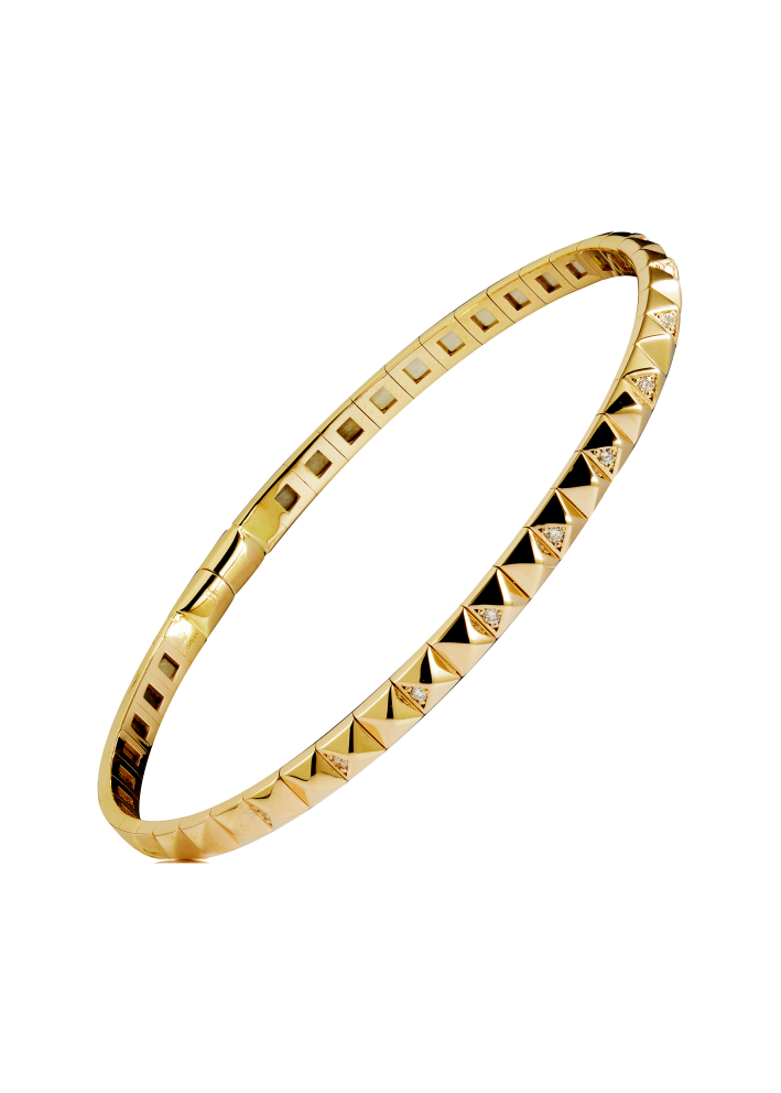 Купить Браслет RF Studs Желтое золото – премиальные браслеты ZhannaKanGroup