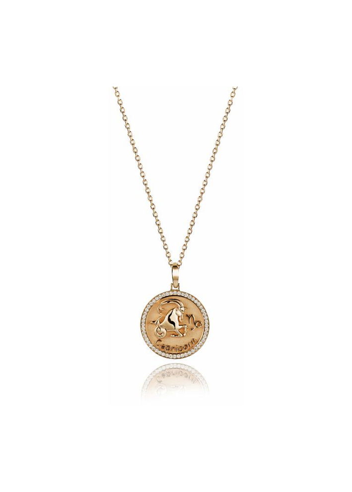 Купить Колье RF ZODIACO Розовое золото – премиальные ZhannaKanGroup