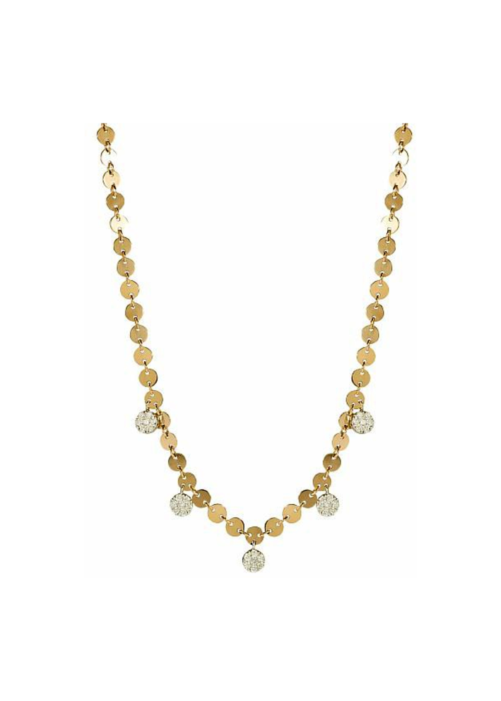 Купить Колье RF Glow Желтое золото – премиальные ZhannaKanGroup