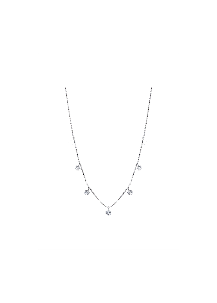 Купить Колье Aspire Base Белое золото – премиальные ZhannaKanGroup