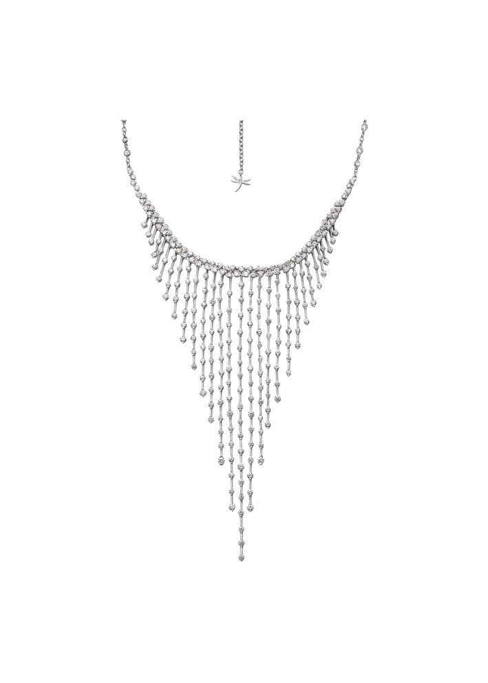 Купить Колье Casato Maureen Белое золото – премиальные ZhannaKanGroup