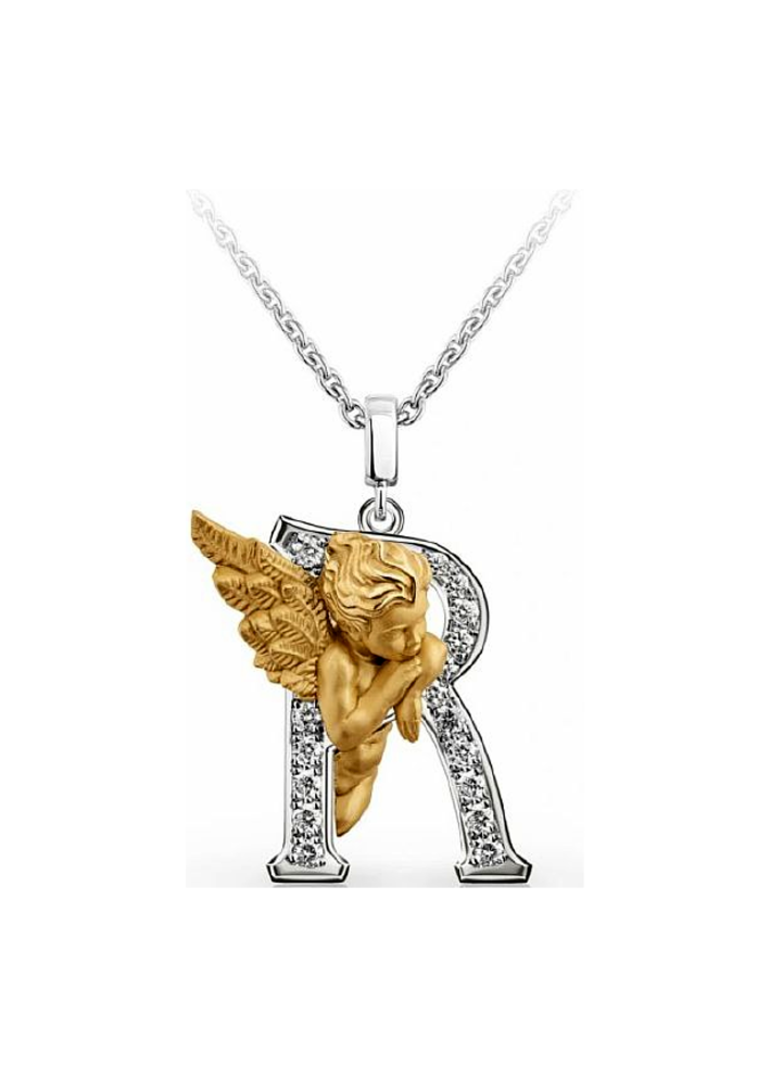 Купить Колье CarreraYCarrera My Angel Белое/желтое золото – премиальные ZhannaKanGroup