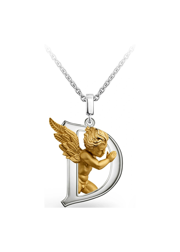 Купить Колье CarreraYCarrera My Angel Белое/желтое золото – премиальные ZhannaKanGroup