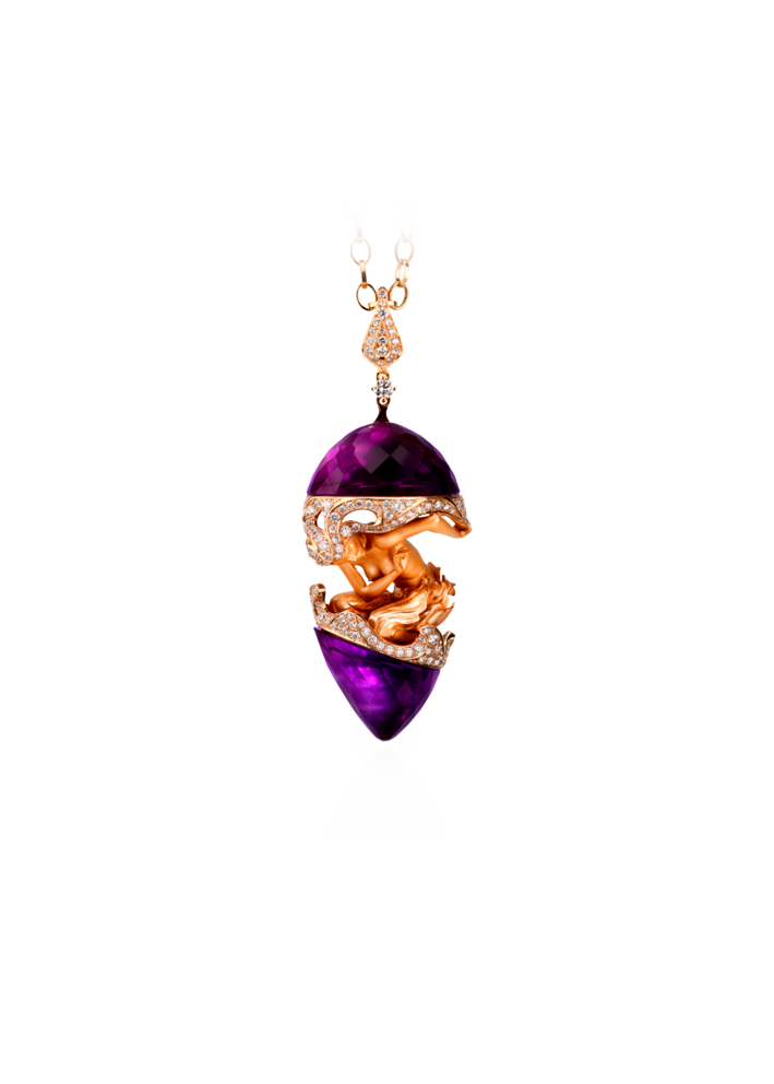 Купить Колье CarreraYCarrera Germina Желтое золото – премиальные ZhannaKanGroup