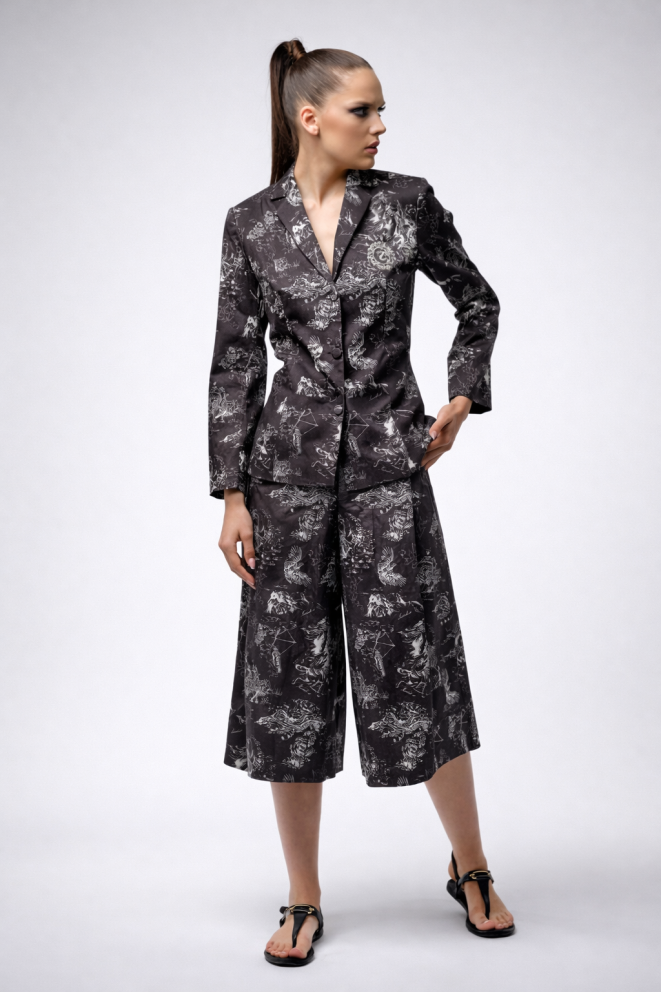 Купить Брюки Zardozi Tomiris Хлопок – премиальные ZhannaKanGroup