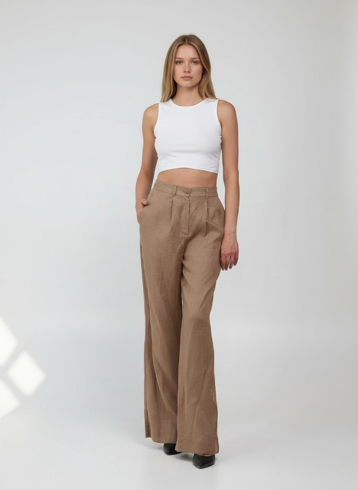 Купить Брюки Zardozi Linen – премиальные ZhannaKanGroup