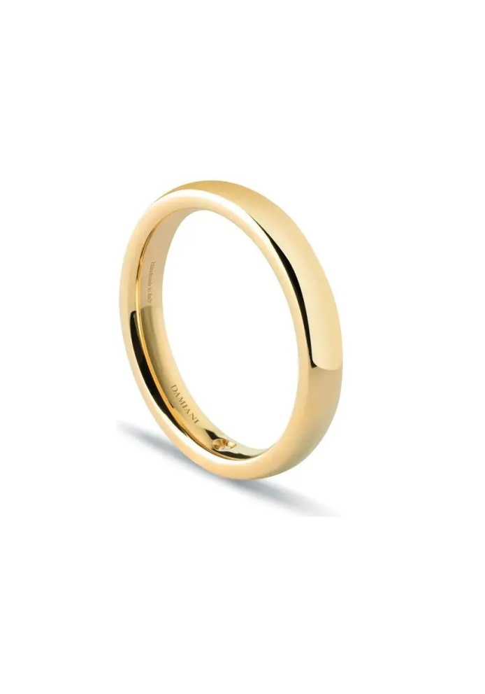 Купить Кольцо обручальное Damiani Le Fedi Damiani Желтое золото – премиальные кольца ZhannaKanGroup