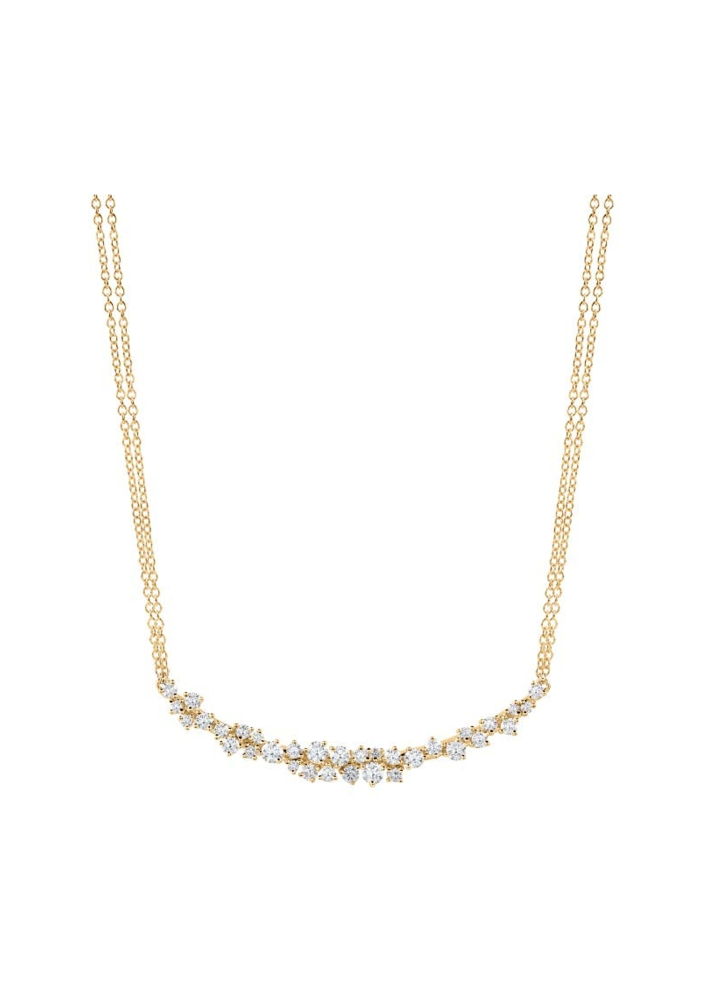 Купить Колье Damiani Mimosa Flexi Желтое золото – премиальные ZhannaKanGroup