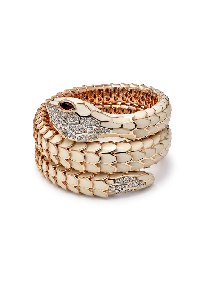 Купить Браслет RF Serpenti Серебро – премиальные браслеты ZhannaKanGroup