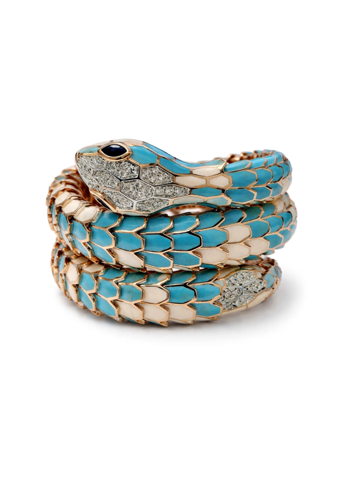 Купить Браслет RF Serpenti Серебро – премиальные браслеты ZhannaKanGroup