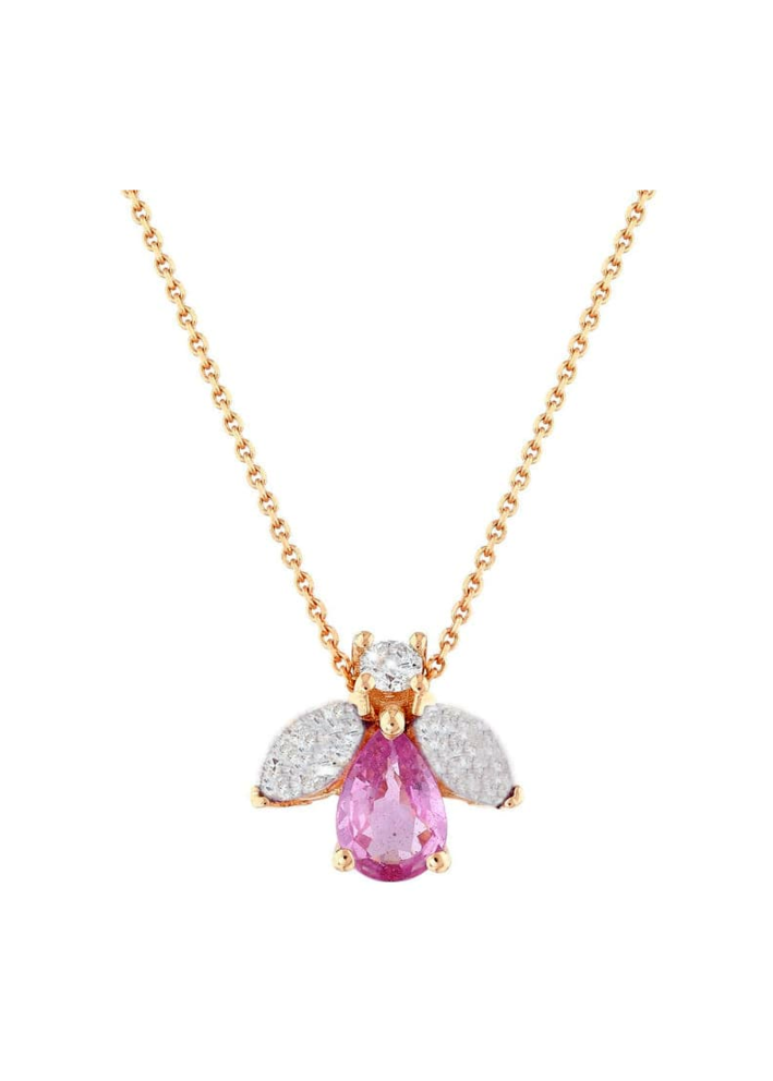 Купить Колье Bee Goddess Розовое золото – премиальные ZhannaKanGroup