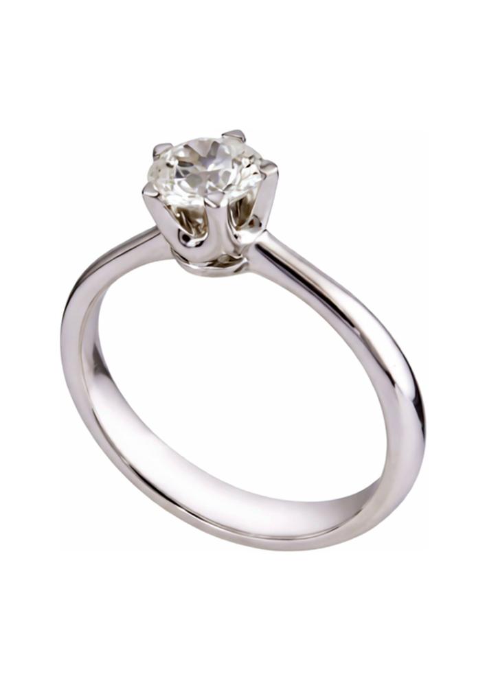 Купить Кольцо AMIN Soliter Белое золото – премиальные кольца ZhannaKanGroup