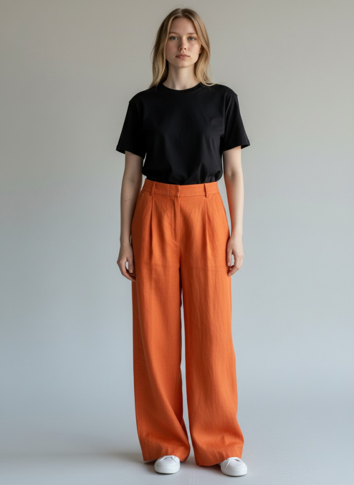 Купить Брюки Zardozi Linen Лен – премиальные ZhannaKanGroup