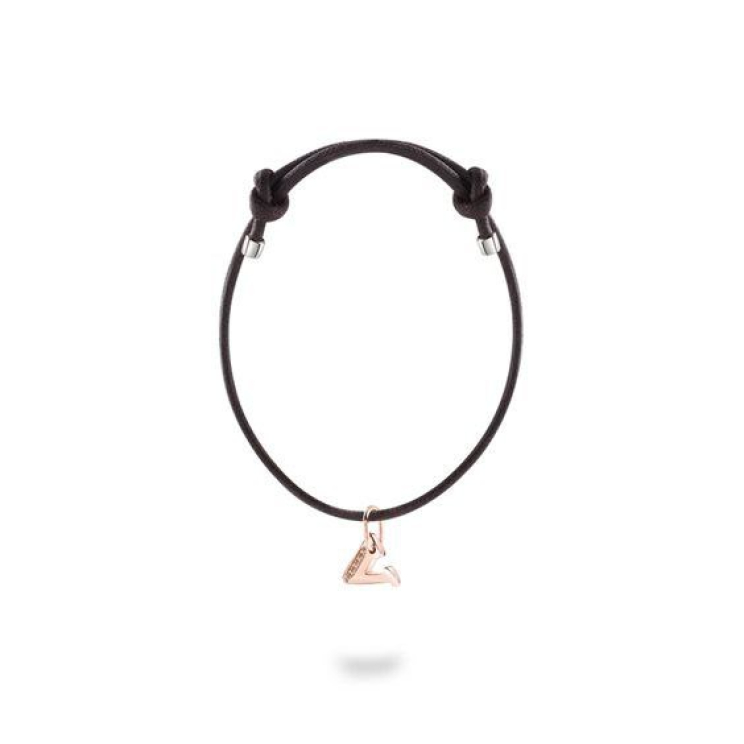 Браслет Damiani D.FIRST LETTERE Розовое золото