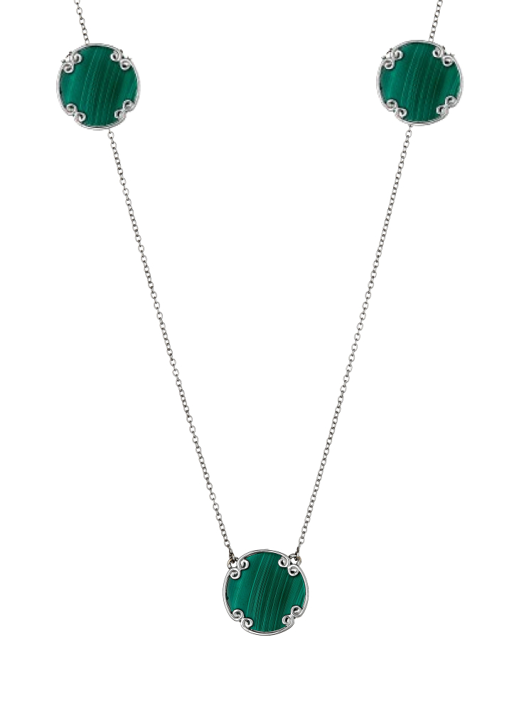 Купить Колье Damiani Alsara Белое золото – премиальные колье ZhannaKanGroup