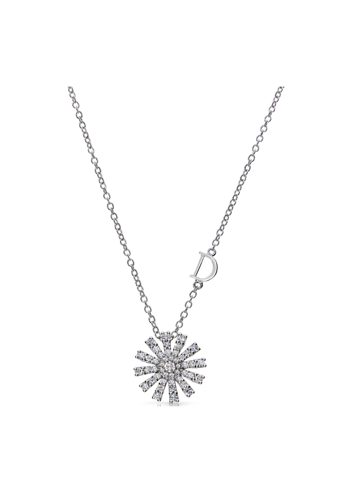Купить Колье Damiani Margherita Белое золото – премиальные ZhannaKanGroup