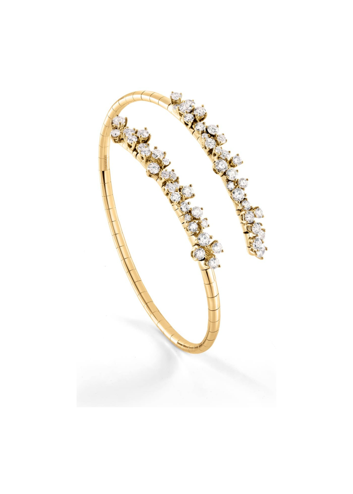 Купить Браслет Damiani Mimosa Flexi Желтое золото – премиальные браслеты ZhannaKanGroup