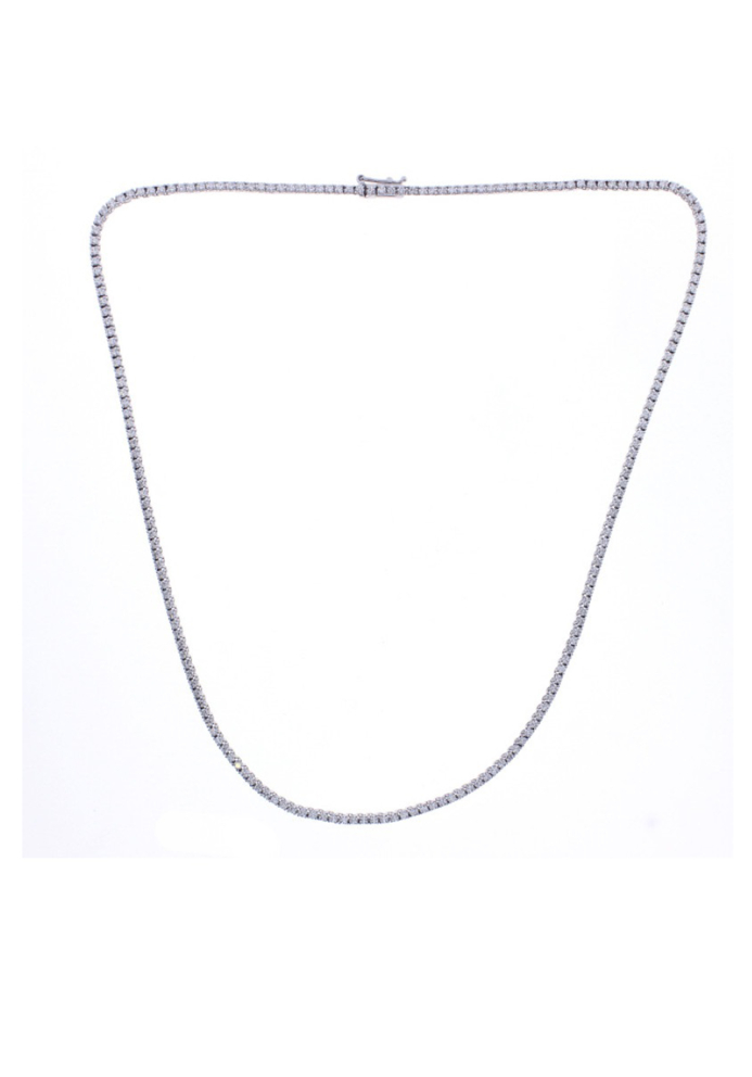 Купить Колье Damiani Timeless classico Белое золото – премиальные колье ZhannaKanGroup