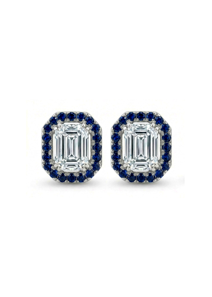 Buy Earrings Aspire Constella nova White Gold – premium by ZhannaKanGroup