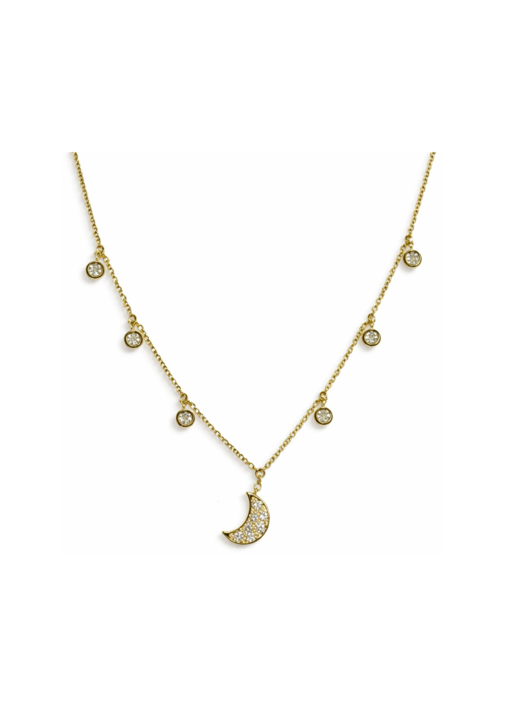 Алқа Crivelli Moods Сары алтын, Ақ сатып алыңыз – ZhannaKanGroup премиум алқалар