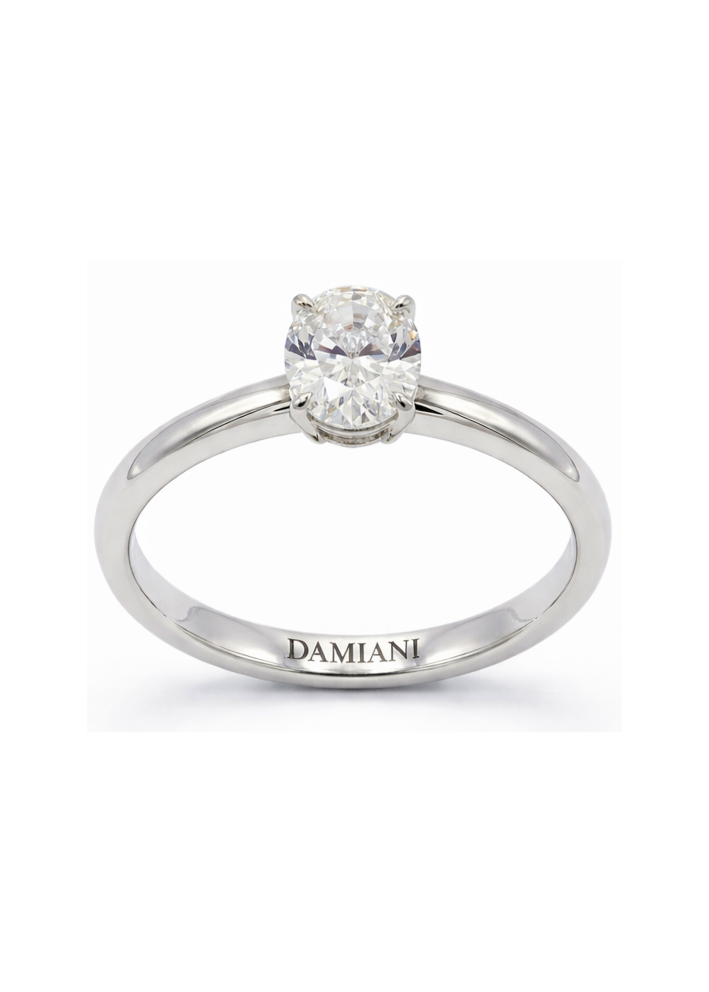 Сақина Damiani Luce Ақ алтын сатып алыңыз – ZhannaKanGroup премиум сақиналар