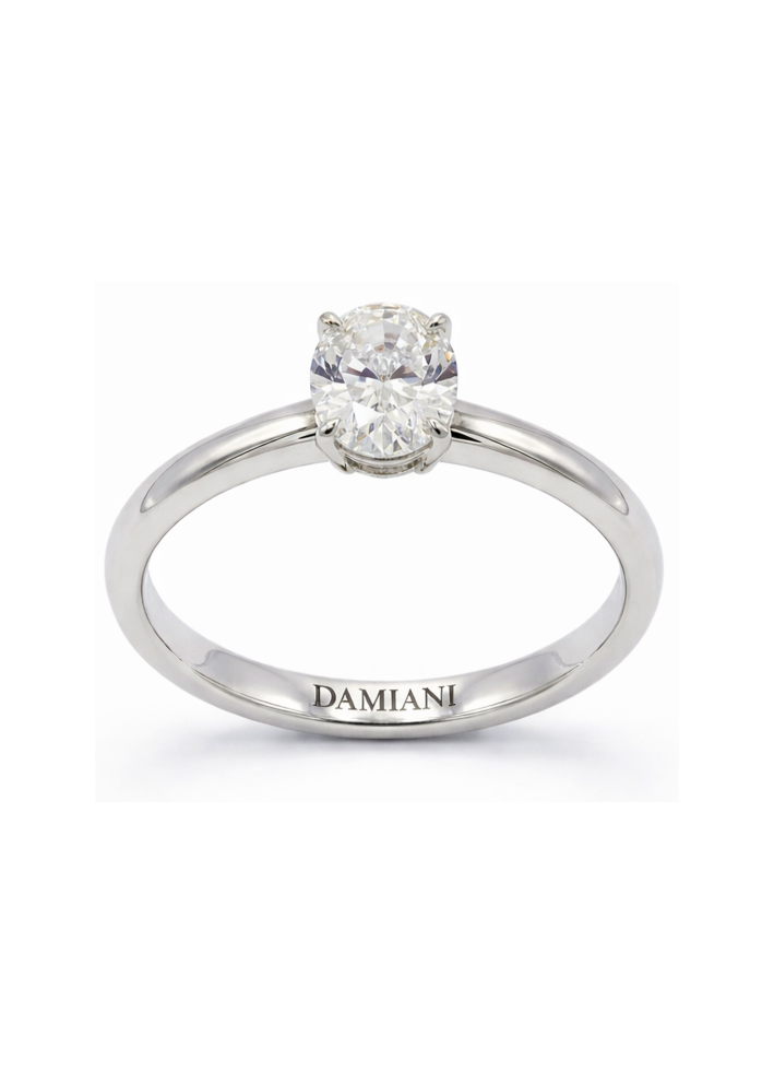 Buy Ring Damiani Luce White Gold – premium rings by ZhannaKanGroup