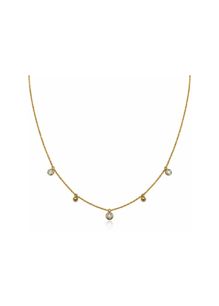 Купить Колье Aspire Constella nova Желтое золото – премиальные ZhannaKanGroup
