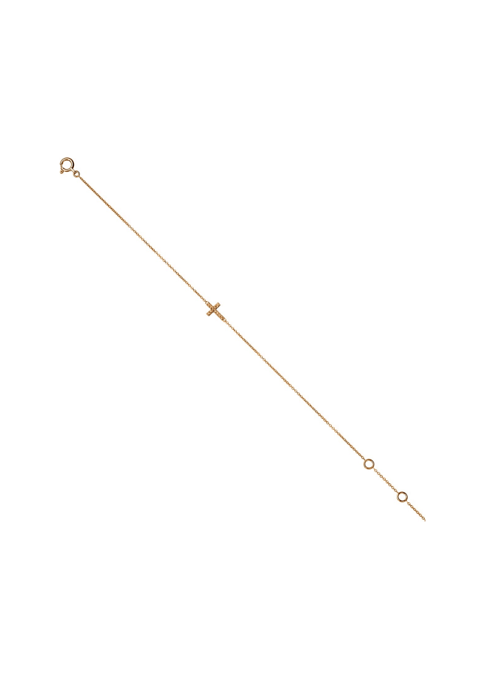 Білезік Crivelli Chain bracelet Қызғылт алтын сатып алыңыз – ZhannaKanGroup премиум білезіктер