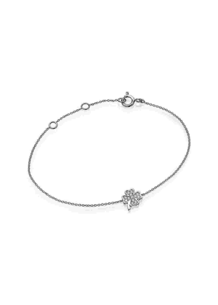 Білезік Crivelli Chain bracelet Ақ алтын сатып алыңыз – ZhannaKanGroup премиум білезіктер