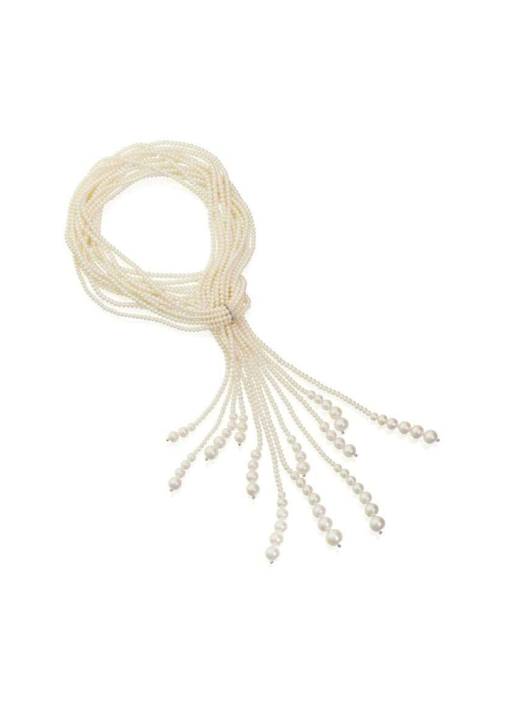 Алқа Utopia Aqua Ақ алтын сатып алыңыз – ZhannaKanGroup премиум алқалар