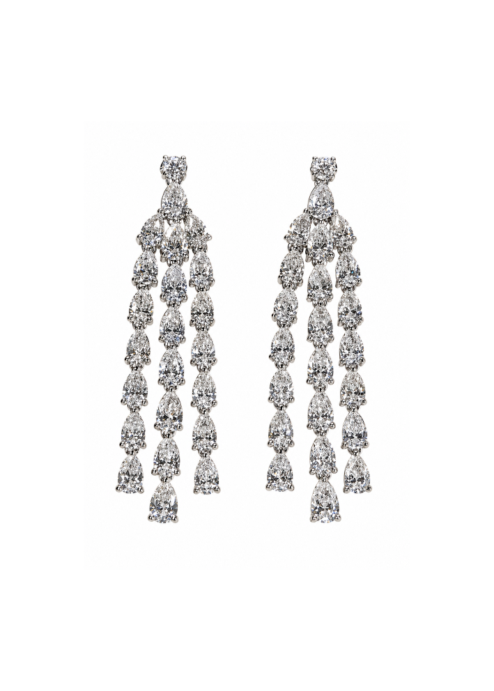 Buy Earrings, Pendant Damiani Timeless classico White Gold, Black rhodium – premium by ZhannaKanGroup