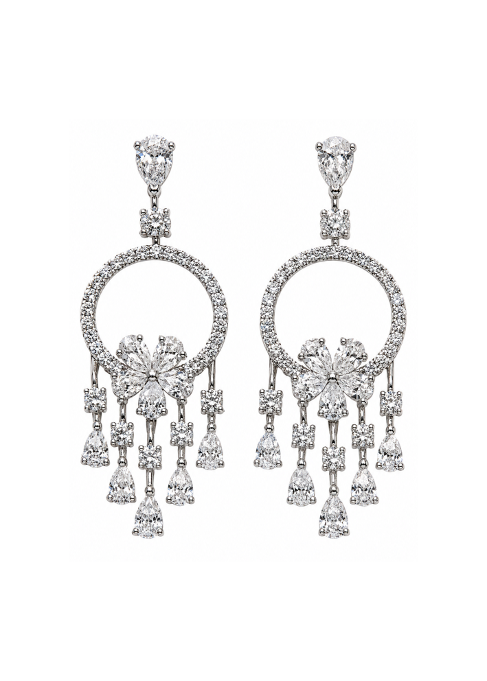 Buy Damiani Special classic Earrings White Gold – premium by ZhannaKanGroup