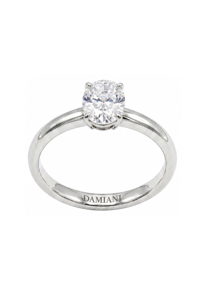 Buy Ring Damiani Luce White Gold – premium rings by ZhannaKanGroup