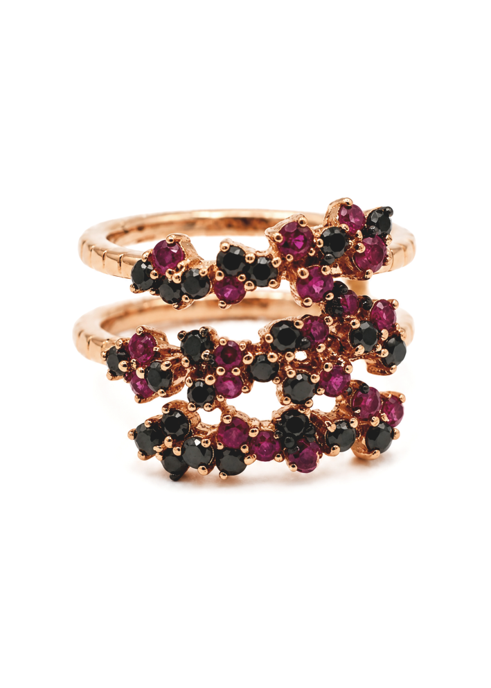 Buy Ring Damiani Mimosa Flexi Rose Gold – premium rings by ZhannaKanGroup