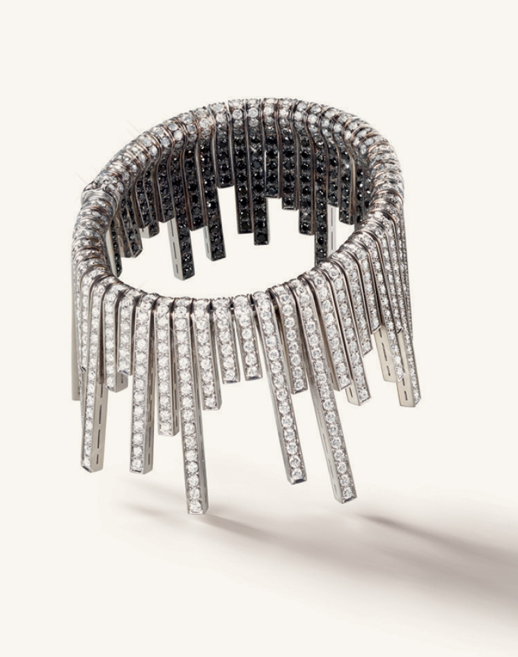 Браслет Damiani Cascade Белое золото