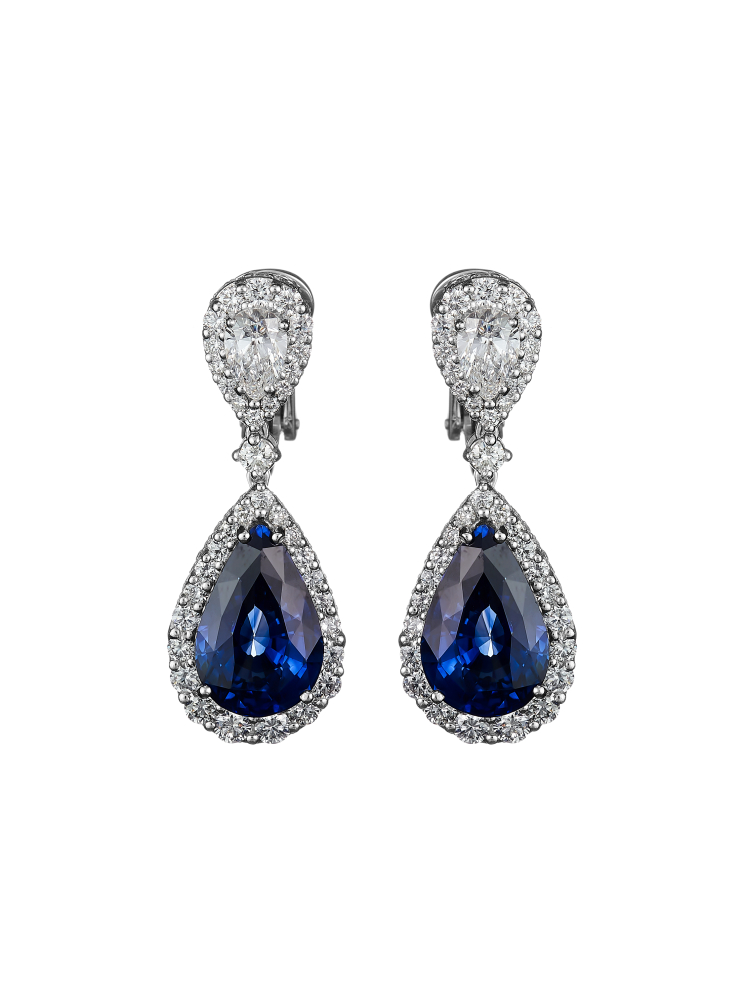 Купить Серьги Damiani Special classic Белое золото – премиальные серьги ZhannaKanGroup