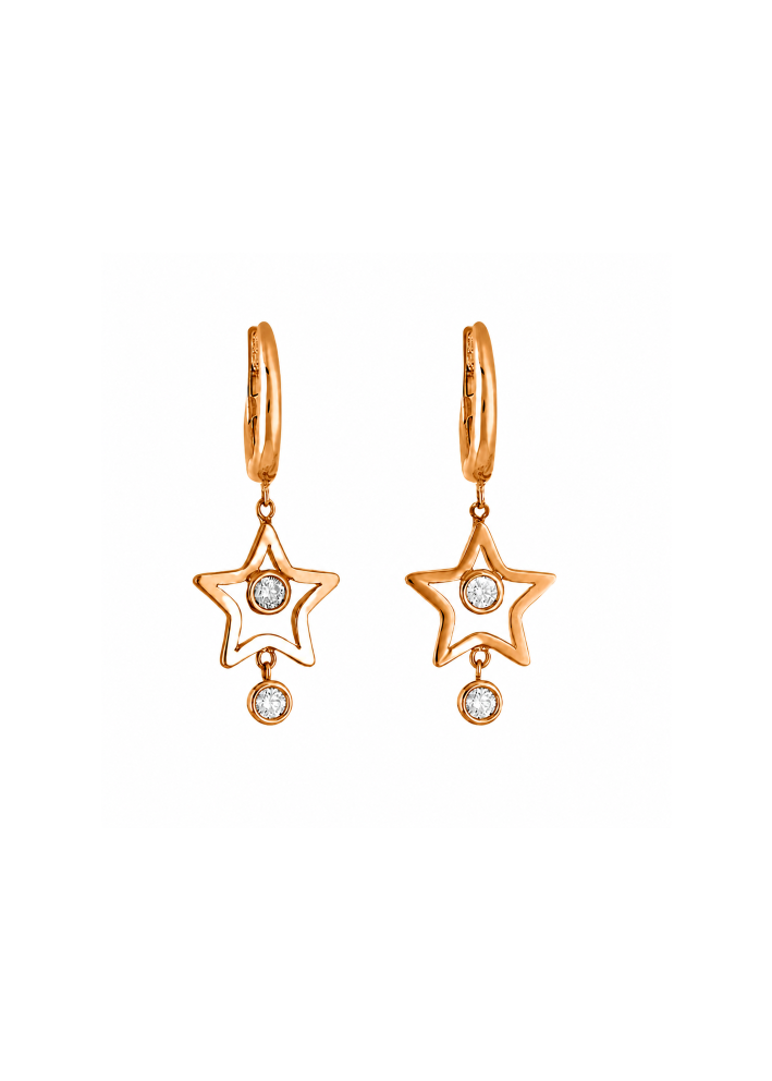 Buy Earrings Crivelli Design Rose Gold – premium by ZhannaKanGroup