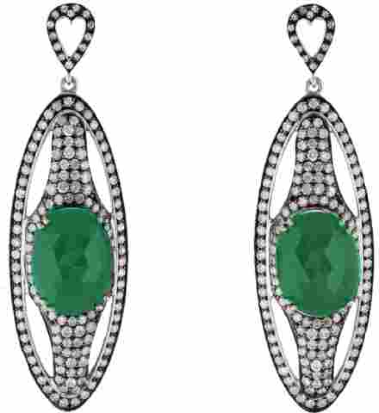Buy Earrings Hellmuth Hell Silver – premium by ZhannaKanGroup