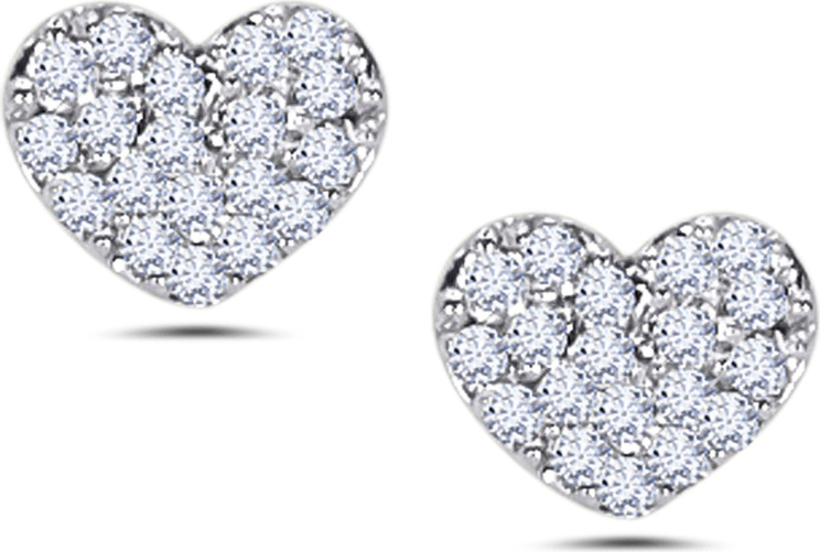 Сырға, Чокер Crivelli Studs crv Ақ алтын, Сары сатып алыңыз – ZhannaKanGroup премиум