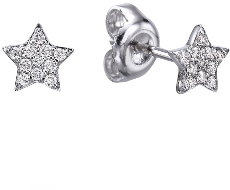 Купить Серьги Crivelli Studs crv Белое золото – премиальные ZhannaKanGroup