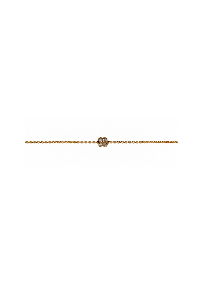 Білезік Crivelli Chain bracelet Қызғылт алтын сатып алыңыз – ZhannaKanGroup премиум білезіктер