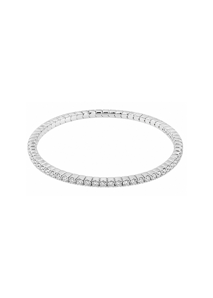 Buy Bracelet Crivelli Tennis Gold White – premium by ZhannaKanGroup
