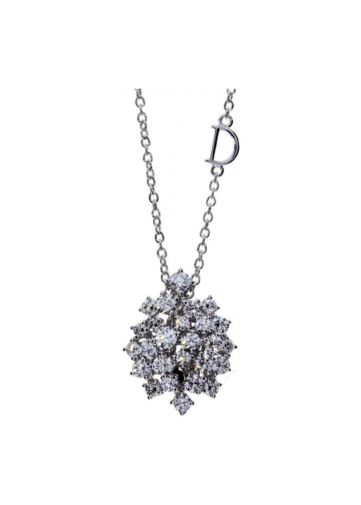 Buy Necklace Damiani Mimosa White Gold – premium necklaces by ZhannaKanGroup