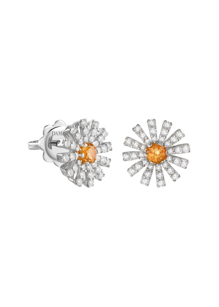 Buy Серьги Damiani Margherita Белое золото – premium earrings by ZhannaKanGroup